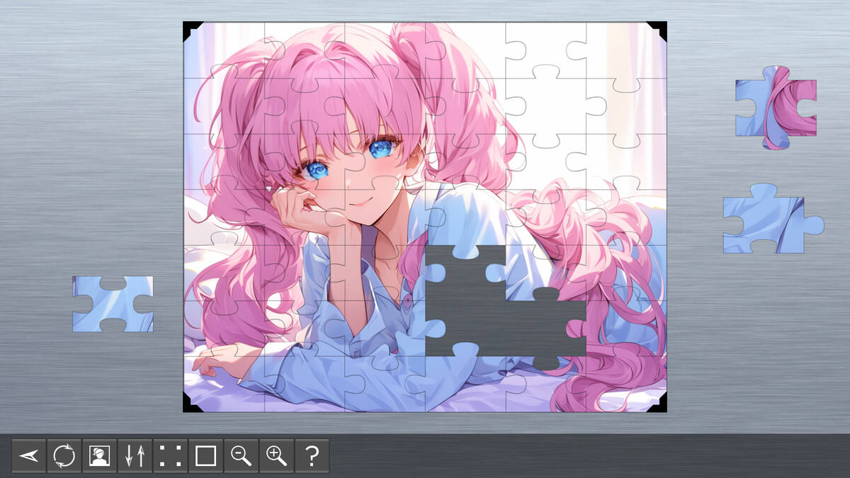 Скриншот 5 к игре Anime Girl Puzzles