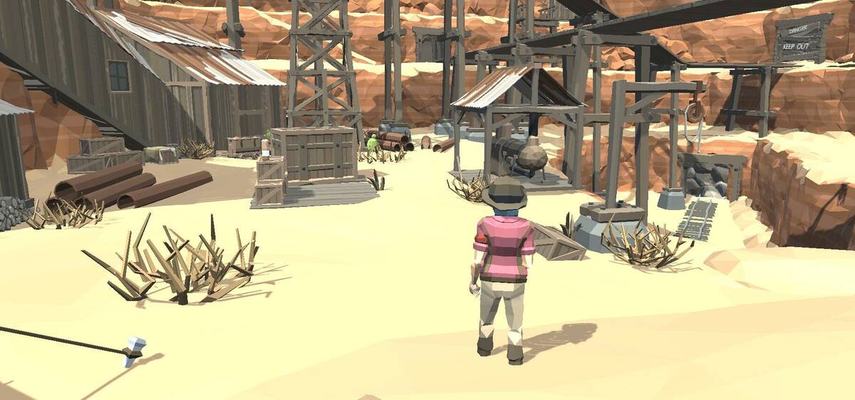 Скриншот 8 к игре Cowboy vs Zombies
