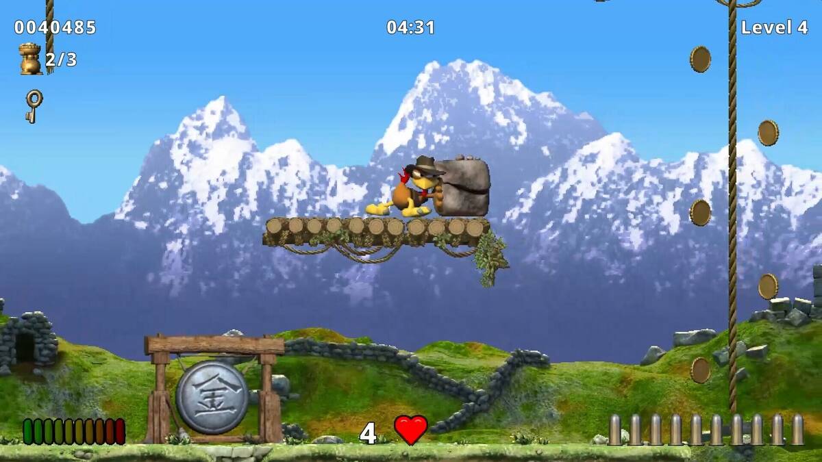 Скриншот 7 к игре Moorhuhn - Crazy Chicken 'Ловушки и Сокровища 2'