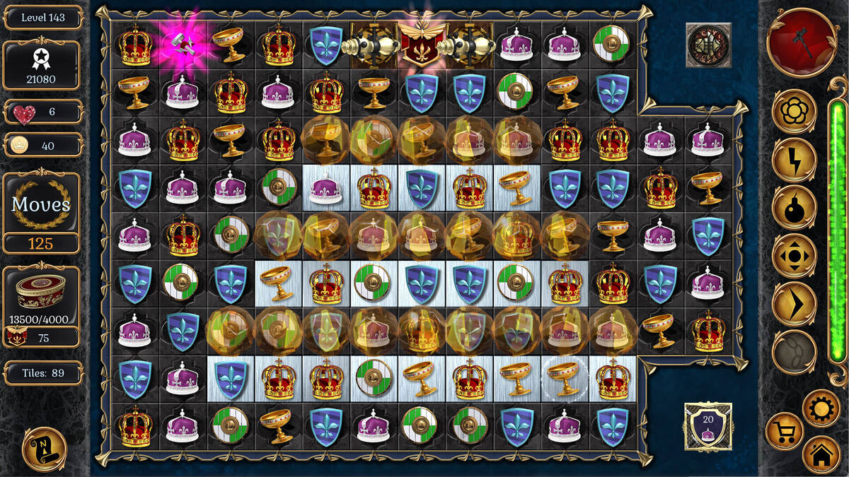 Скриншот 8 к игре Jewel Match Origins 3 - Camelot Castle Collector's Edition