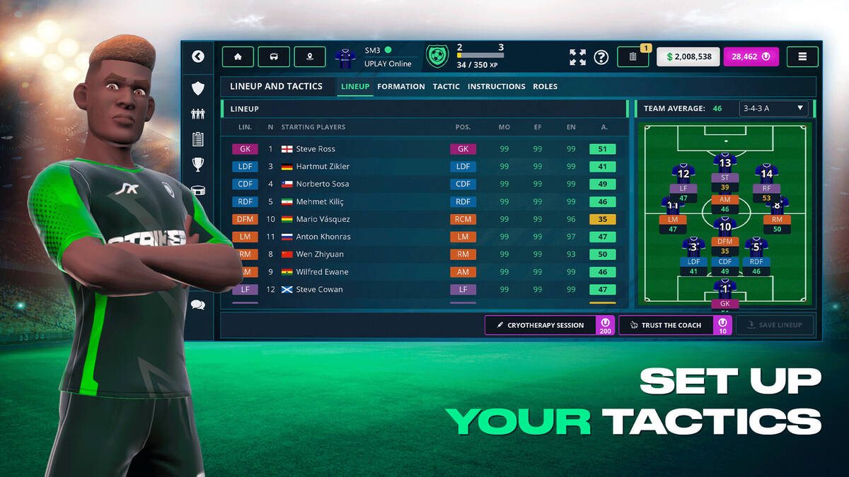 Скриншот 6 к игре Striker Manager 3 - Online Football Manager