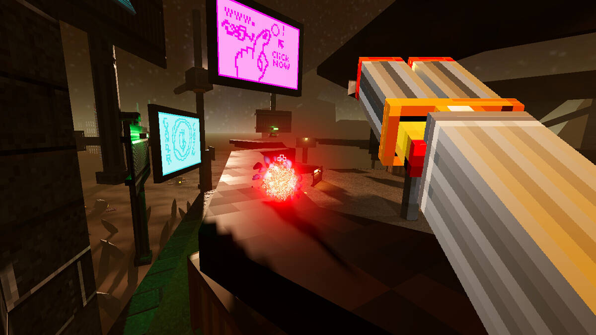 Скриншот 5 к игре Shoot Giant Robots and Wallrun