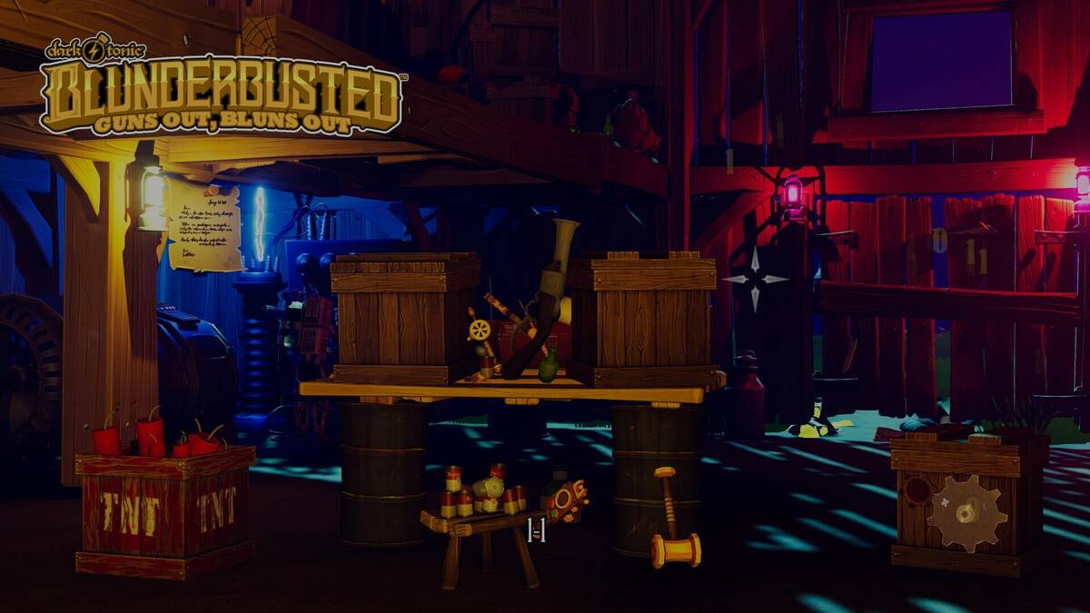 Скриншот 5 к игре Dark Tonic's Blunderbusted: Guns Out, Bluns Out