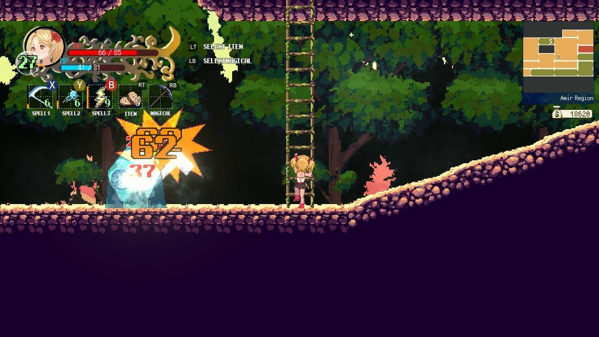 Скриншот 7 к игре Witchroid Vania: A Magical Girl’s Fantastical Adventures