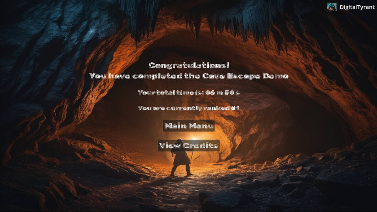 Скриншот 6 к игре Cave Escape