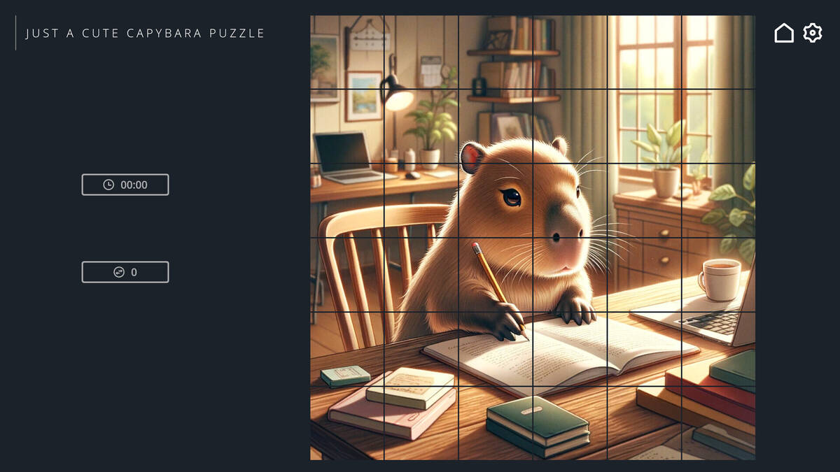 Скриншот 5 к игре Just a Cute Capybara Puzzle