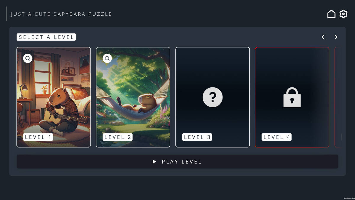 Скриншот 6 к игре Just a Cute Capybara Puzzle