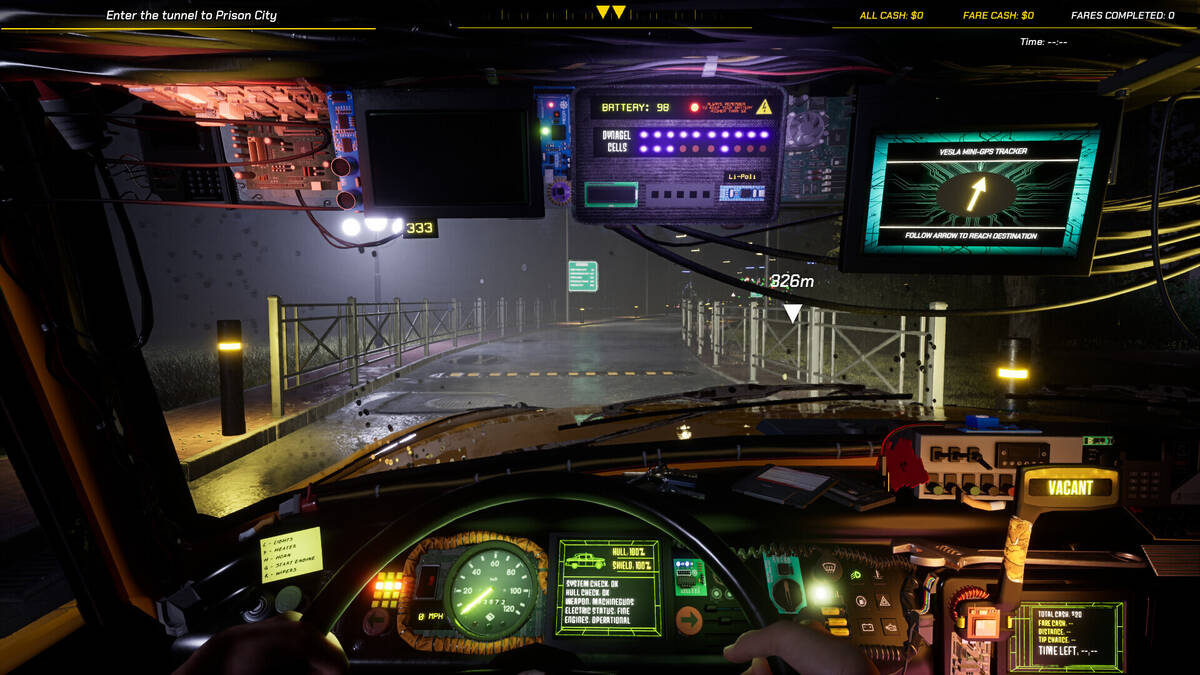 Скриншот 5 к игре CyberTaxi: Lunatic Nights