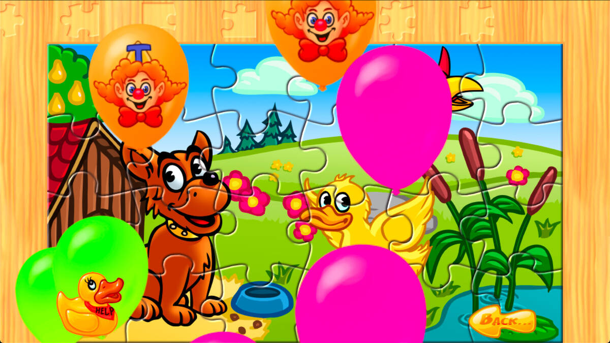 Скриншот 8 к игре Animal Farm Jigsaw Games for Toddlers, Babys and Kids