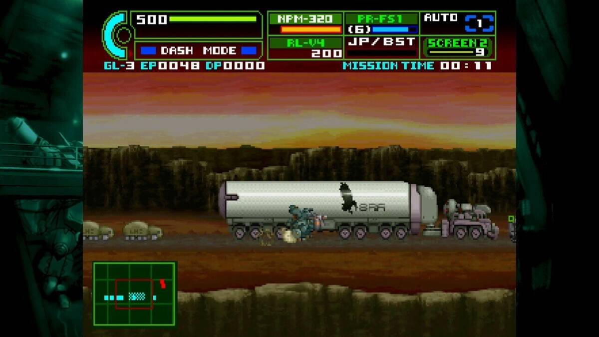 Скриншот 6 к игре Assault Suit Leynos 2 Saturn Tribute