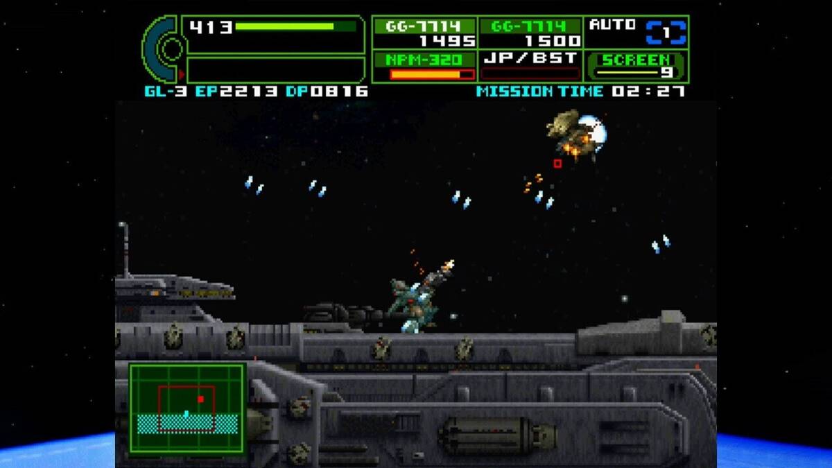 Скриншот 7 к игре Assault Suit Leynos 2 Saturn Tribute