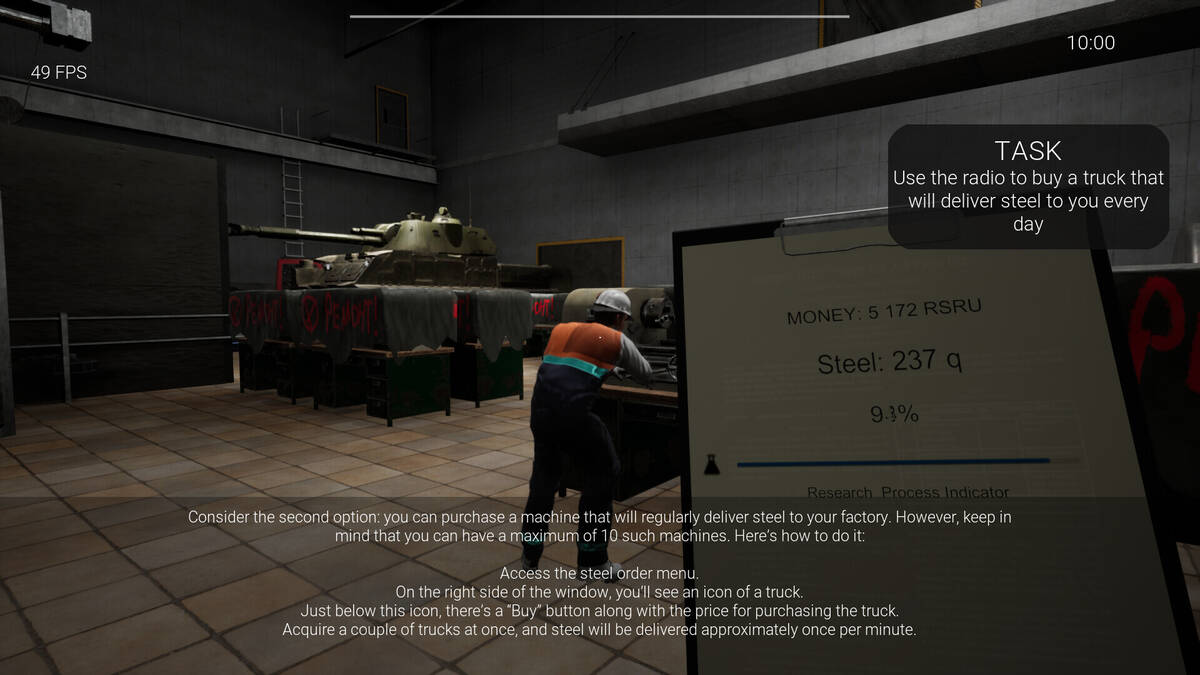 Скриншот 7 к игре Tank Factory Simulator