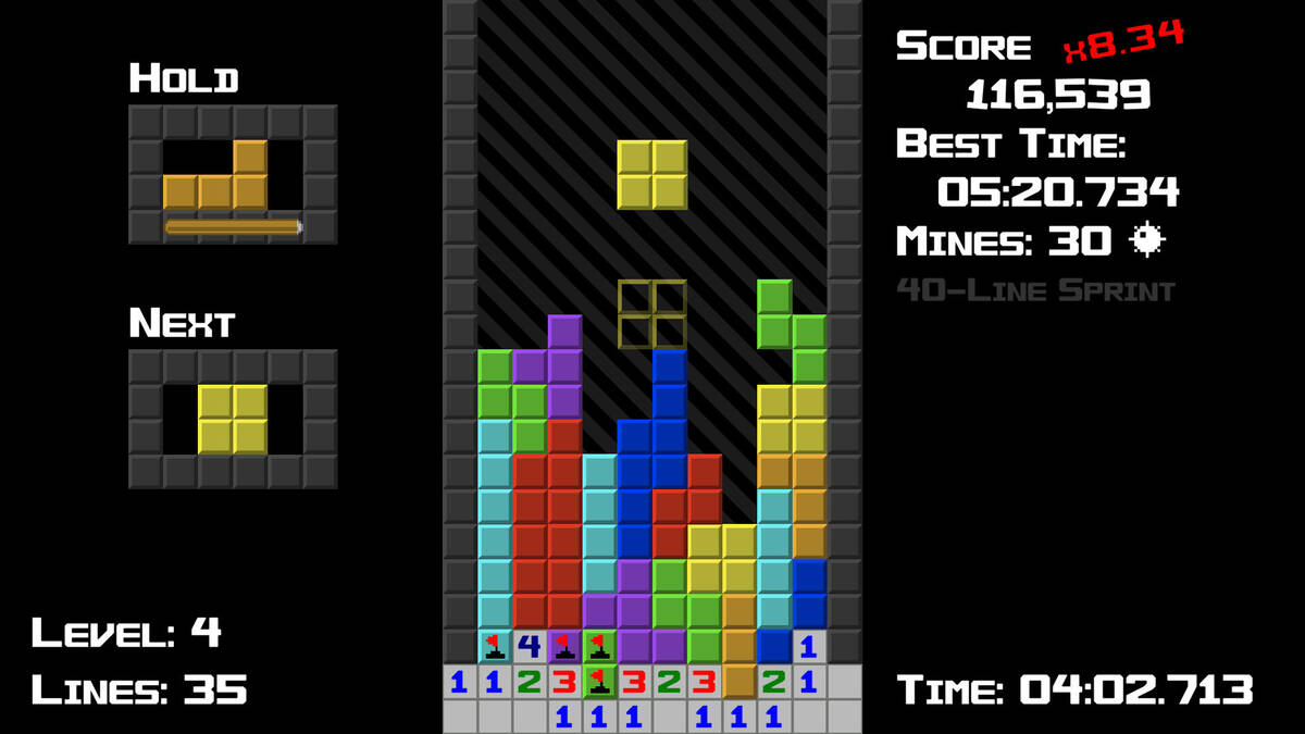 Скриншот 5 к игре Tetrisweeper