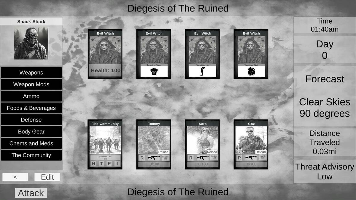 Скриншот 5 к игре Diegesis of The Ruined