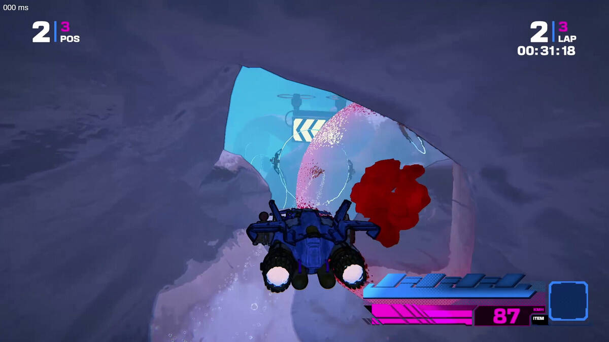 Скриншот 6 к игре AguaBlitz: Alien Racer