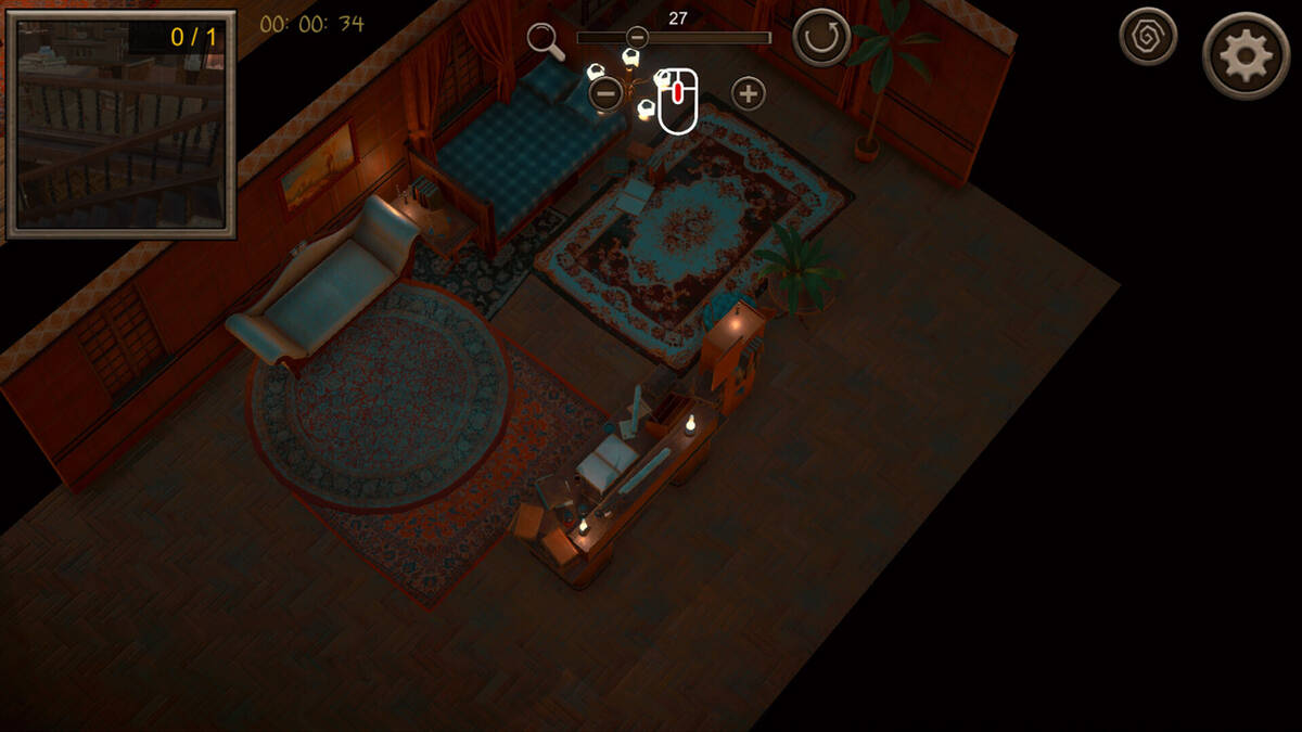 Скриншот 5 к игре Hidden Old House Top-Down 3D