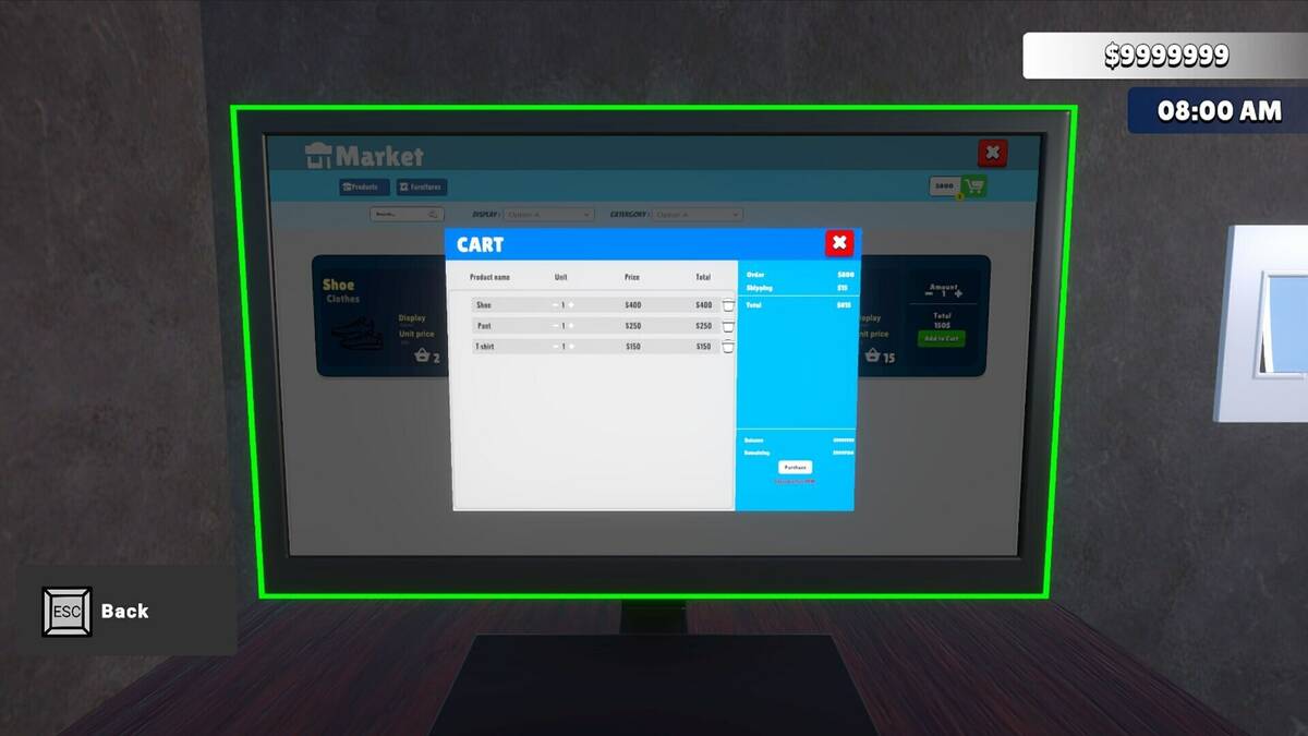 Скриншот 8 к игре Clothing Store Simulator