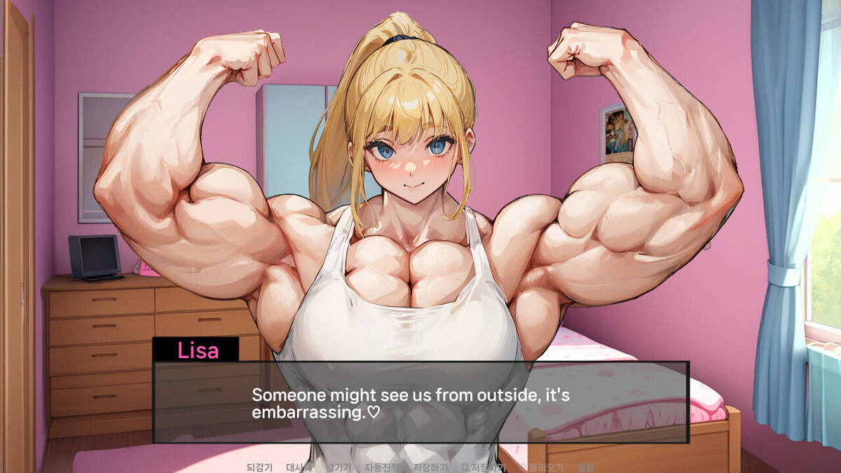 Скриншот 7 к игре Muscle Girl Lisa: Training Diary