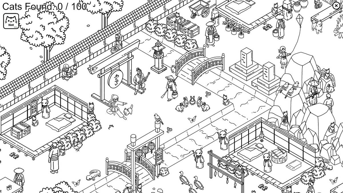 Скриншот 5 к игре Hidden Felines: Japanese Village