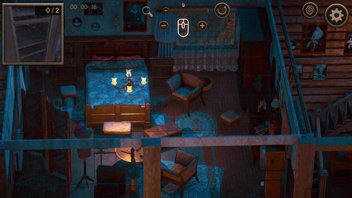 Скриншот 5 к игре Hidden Vintage House Top-Down 3D