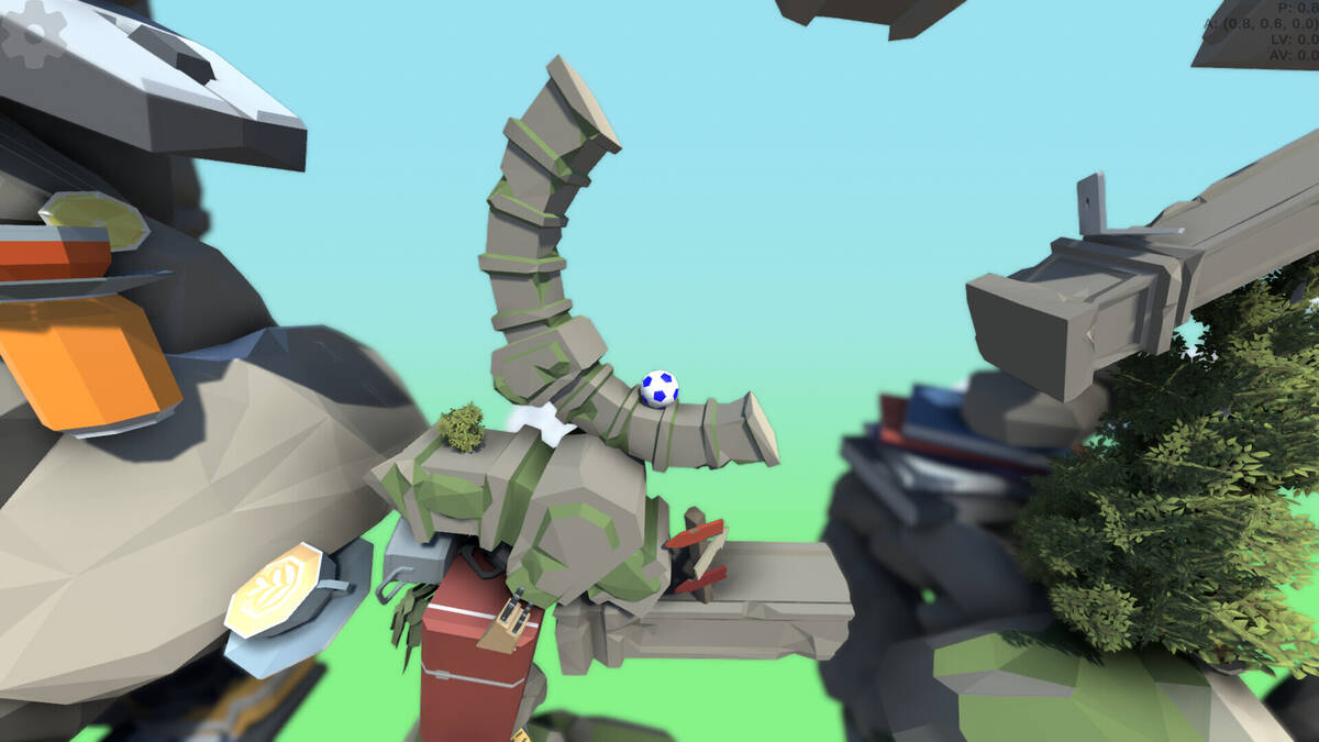 Скриншот 6 к игре Kicking The Ball Over Mountains of Stuff
