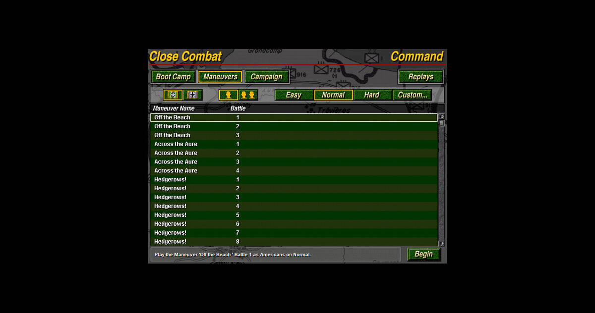 Скриншот 6 к игре Close Combat