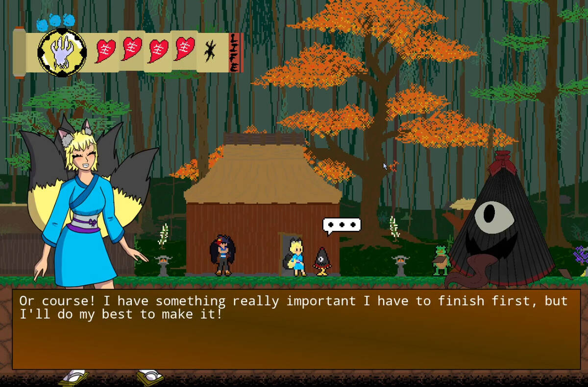 Скриншот 6 к игре Mizuki and the Crimson Moon