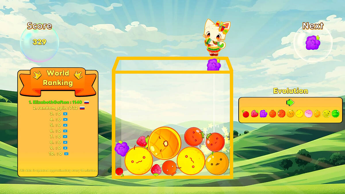 Скриншот 6 к игре Suika Watermelon Fruits