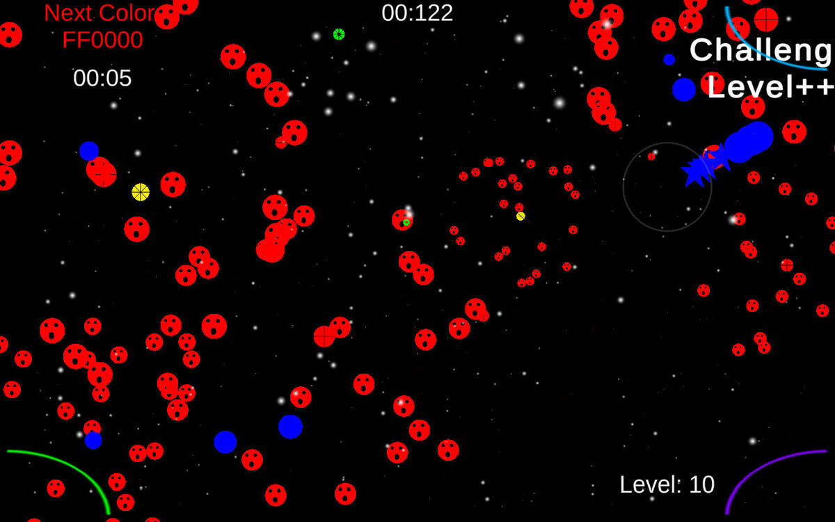 Скриншот 6 к игре Space Trail Fireworks