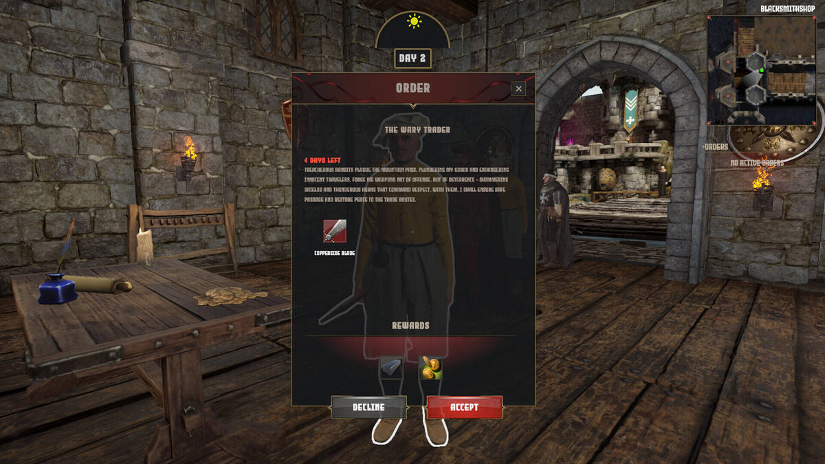 Скриншот 8 к игре Medieval Crafter: Blacksmith Prologue