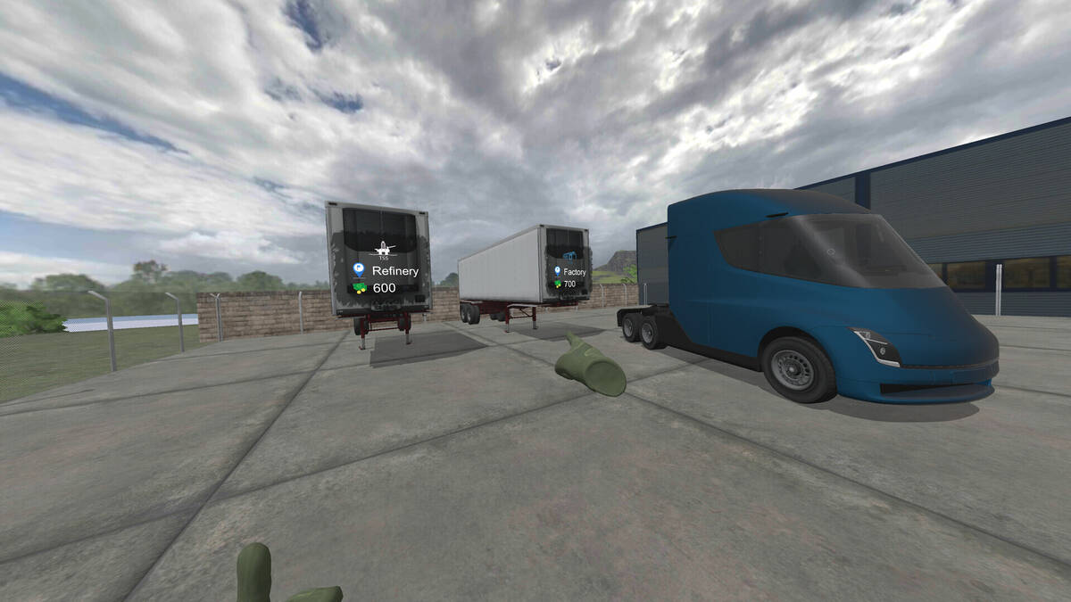Скриншот 5 к игре Truck Parking Simulator VR