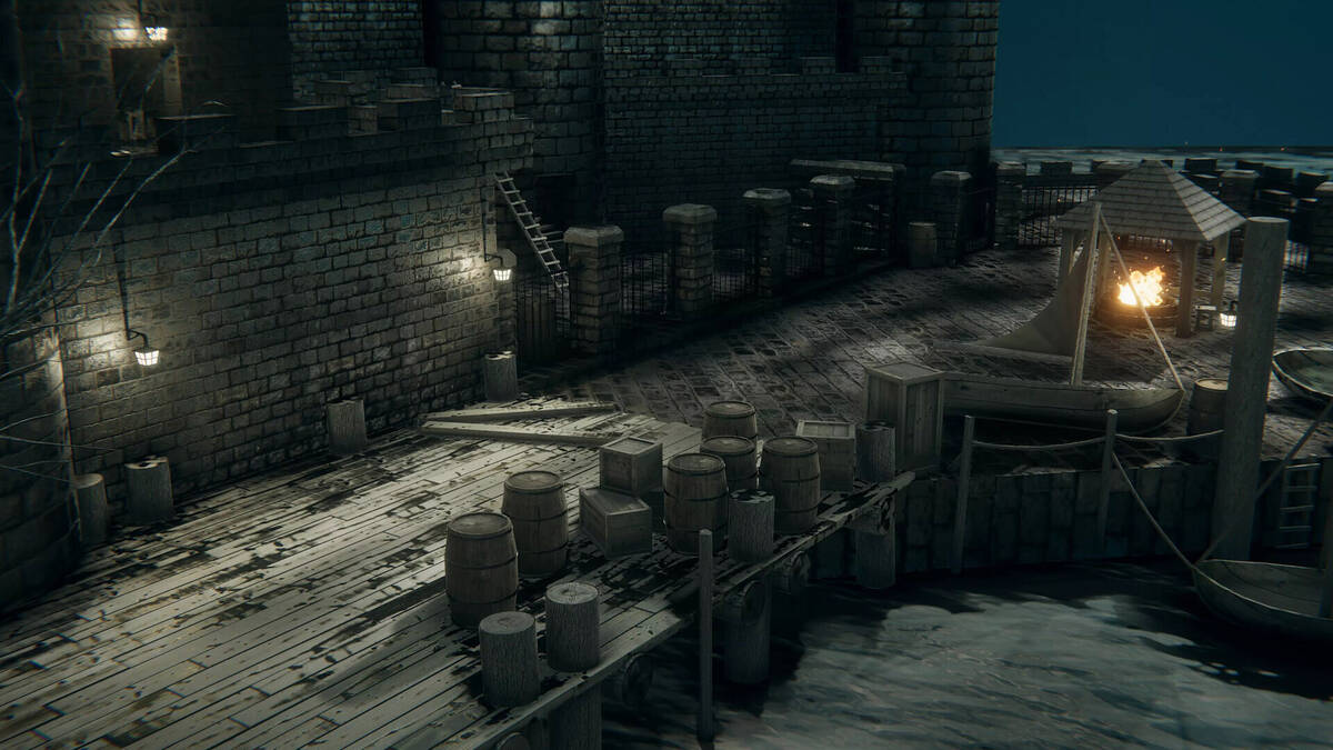 Скриншот 5 к игре 3D PUZZLE - Old Sea Port