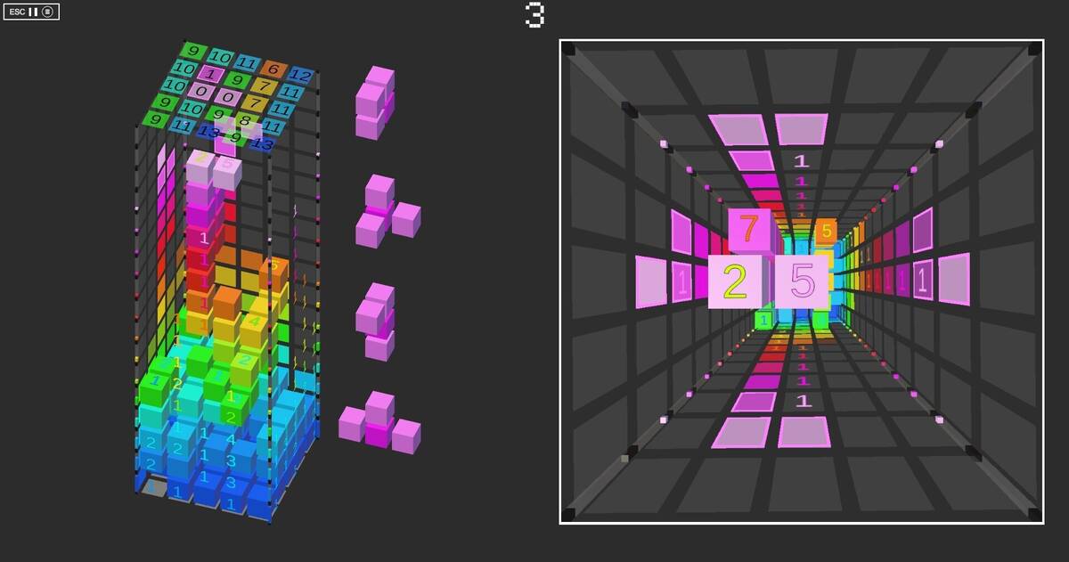 Скриншот 5 к игре Cubic Tetris