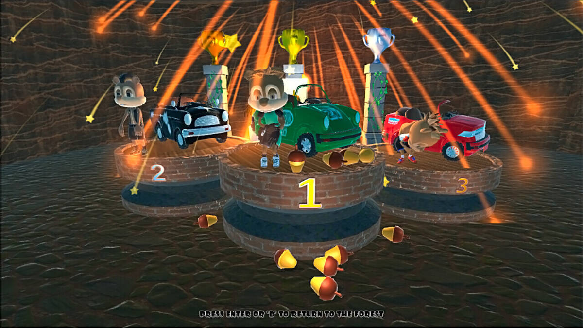 Скриншот 8 к игре Squirrels Forest Race