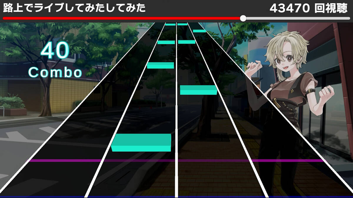 Скриншот 5 к игре 動画で聞くあの曲でリズムゲーム