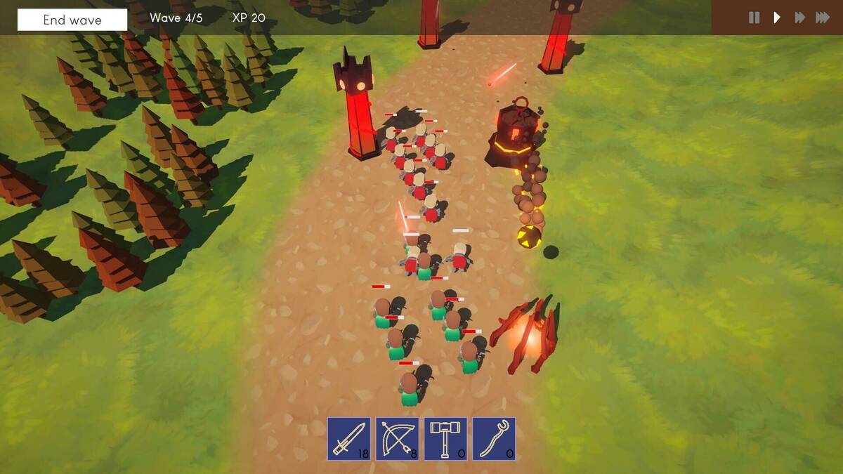 Скриншот 6 к игре Heroic Assault: reverse TD