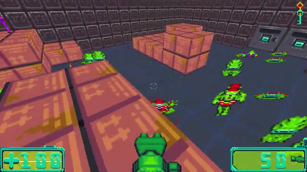Скриншот 5 к игре DOSMan: Space Aliens in Space!