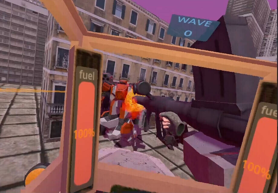 Скриншот 5 к игре Synthetics : Mecha VR
