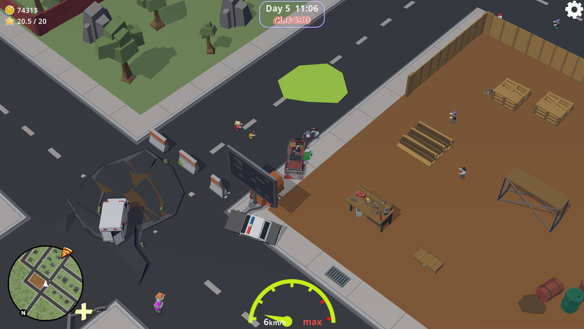 Скриншот 7 к игре Zompizza : The Last Delivery