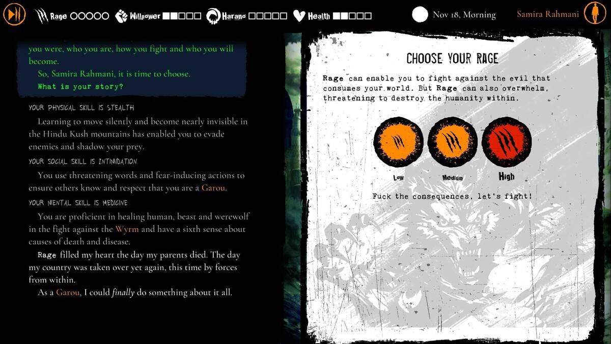 Скриншот 7 к игре Werewolf: The Apocalypse — Purgatory