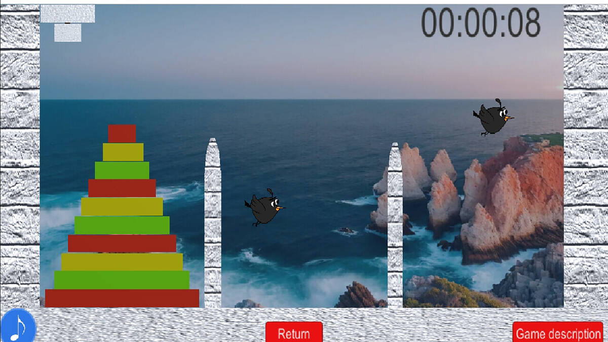 Скриншот 6 к игре Tower of hanoi