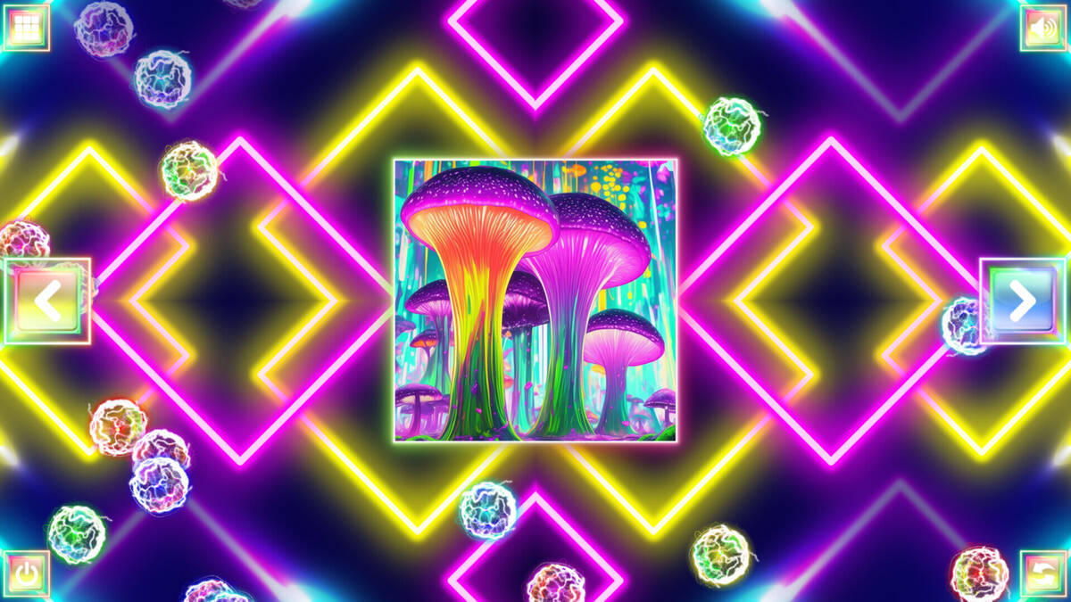 Скриншот 8 к игре Neon Fantasy: Mushrooms
