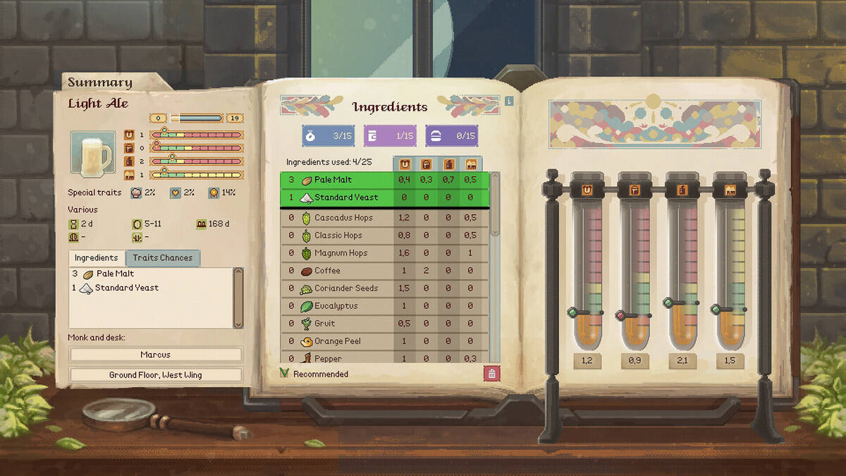 Скриншот 6 к игре Ale Abbey - Monastery Brewery Tycoon