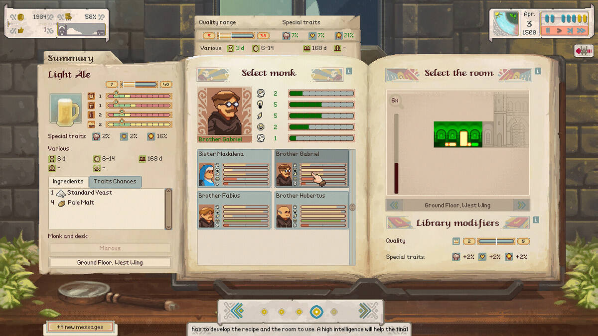 Скриншот 8 к игре Ale Abbey - Monastery Brewery Tycoon