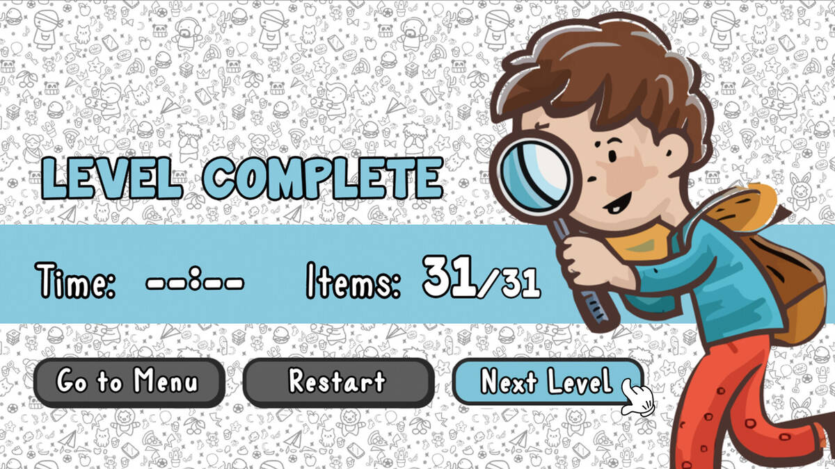 Скриншот 5 к игре Doodle Hunt: Search Hidden Items