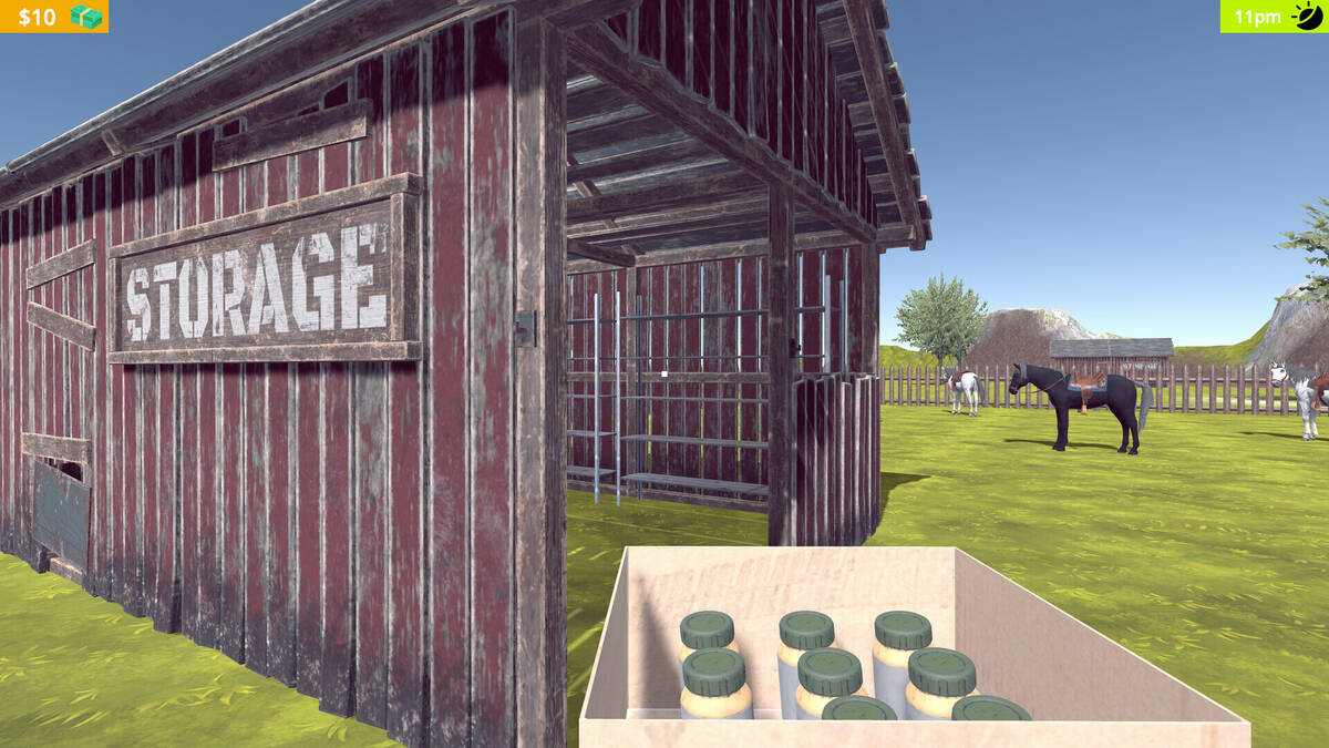 Скриншот 6 к игре СИМУЛЯТОР КОНЕФЕРМЫ - Horse Farm Simulator