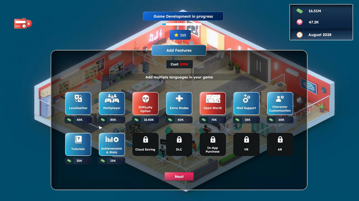Скриншот 6 к игре Game Builder Tycoon - Prologue