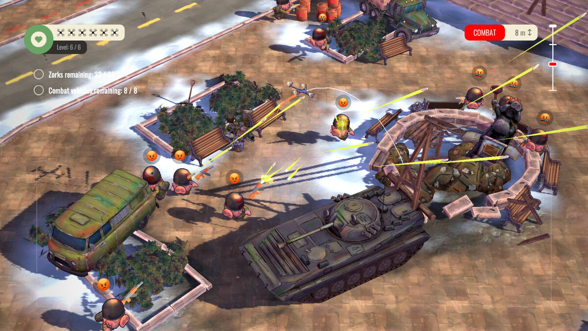 Скриншот 6 к игре DRONE ‘EM ALL