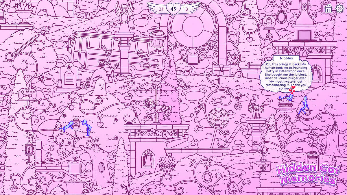Скриншот 5 к игре Cat Memories - Find the Hidden Stories