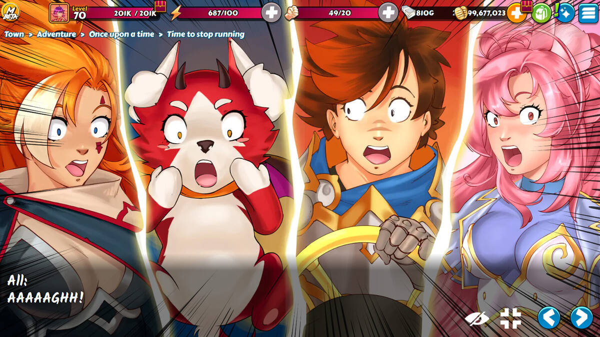 Скриншот 5 к игре Manga RPG